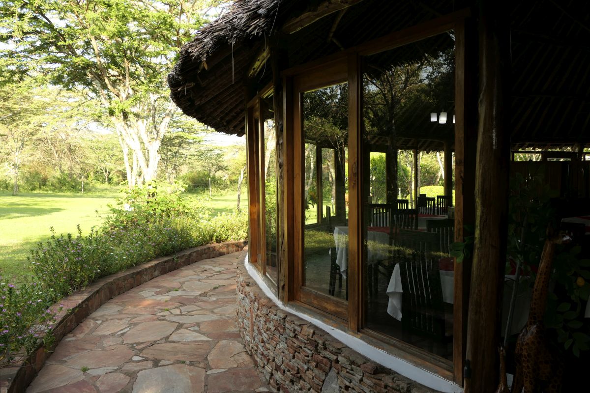 Restaurant im Osero Camp
