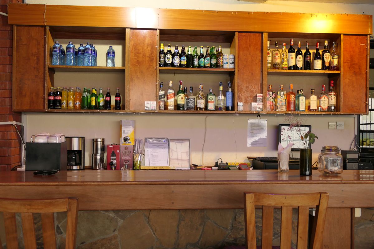 Bar in der Mwanzo Lodge
