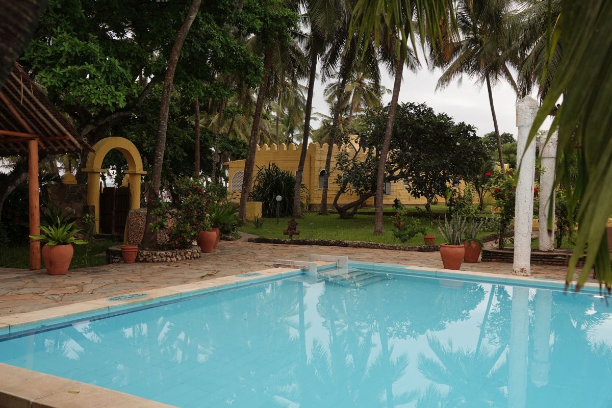 Pool der Coconut Beach Lodge